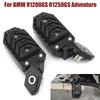 Black Adjustable Foot Pegs Footrest Pedal For Bmw R1200Gs R1250Gs Adventure