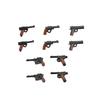 Military Soldier Weapons Building Block Accessory Bombs Throwing Object Knife Pistol RPG Iron Fist Gun Strap Toy Brick Gift J77