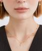 Halden Star Pendant Circle Ball Necklace (N030_Gold)