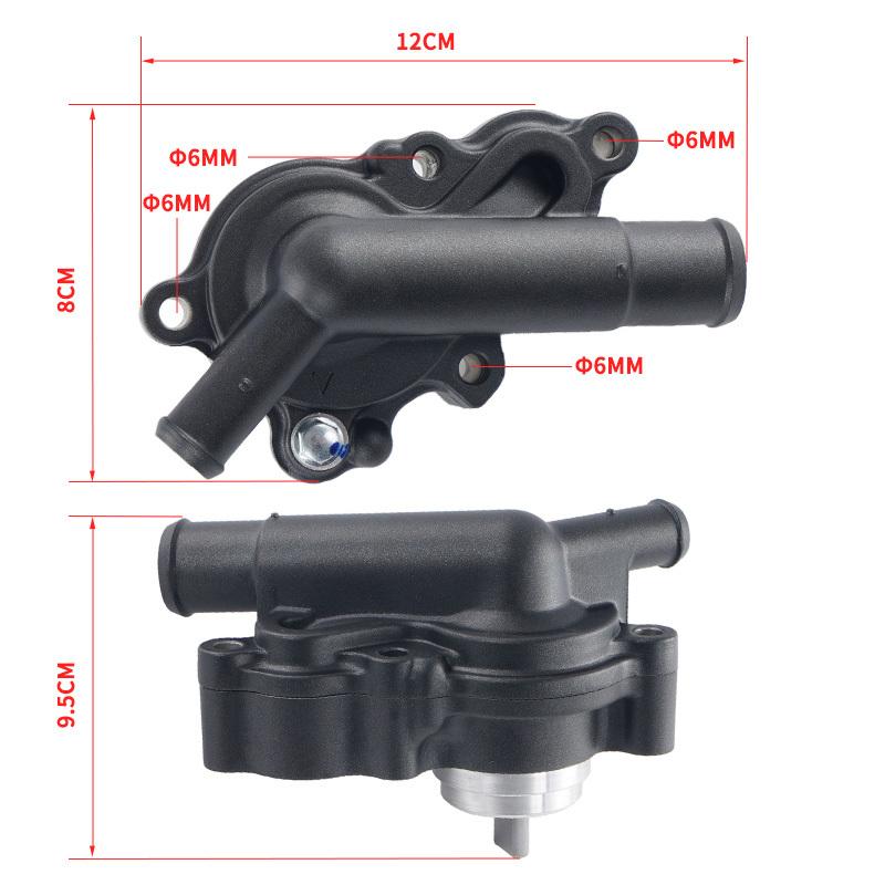 For CFMOTO 450SR Water Pump Sub Assembly CF400-6 SR450 450 SR Engine Water Pump Motorcycle Accessories Original Parts