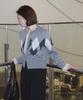 JUCYJUDY Wool Blend Argyle Knit Cardigan Jzkt621D