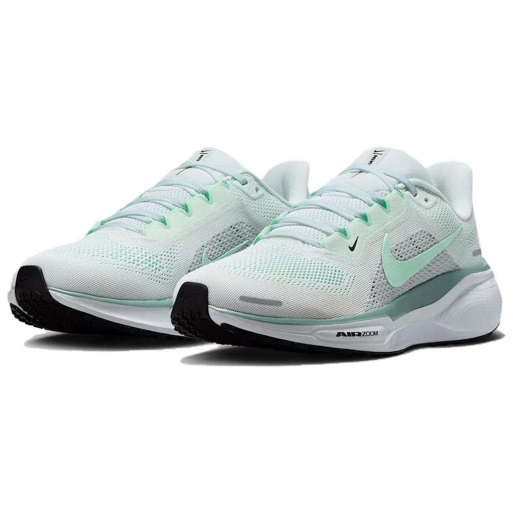 Nike Pegasus 41 Износостойкие Повседневные Кроссовки с Низким Верхом Женские Бело-Зеленые Кроссовки FD2723-113
