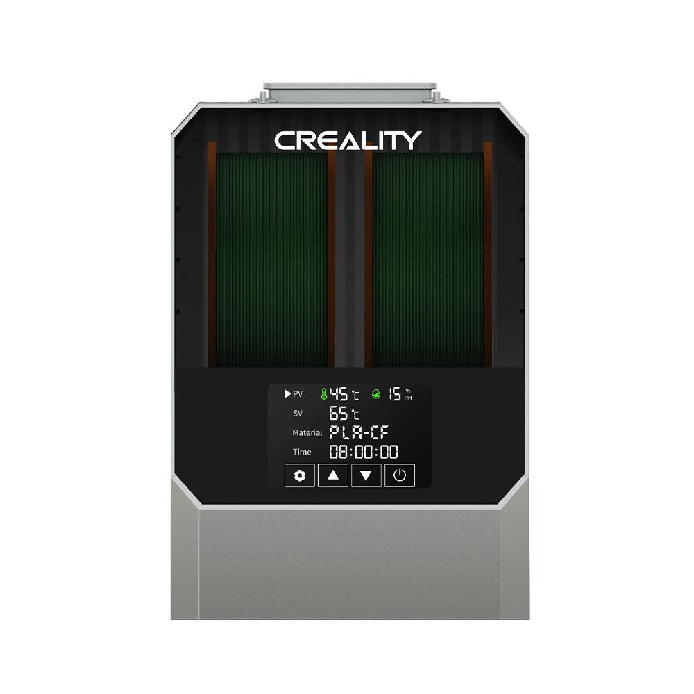 Creality Space Pi Filament Dryer Plus - Advanced PTC 360° Heating, 48H Timer LCD Touchscreen, Fits 1.75/2.85mm Filaments