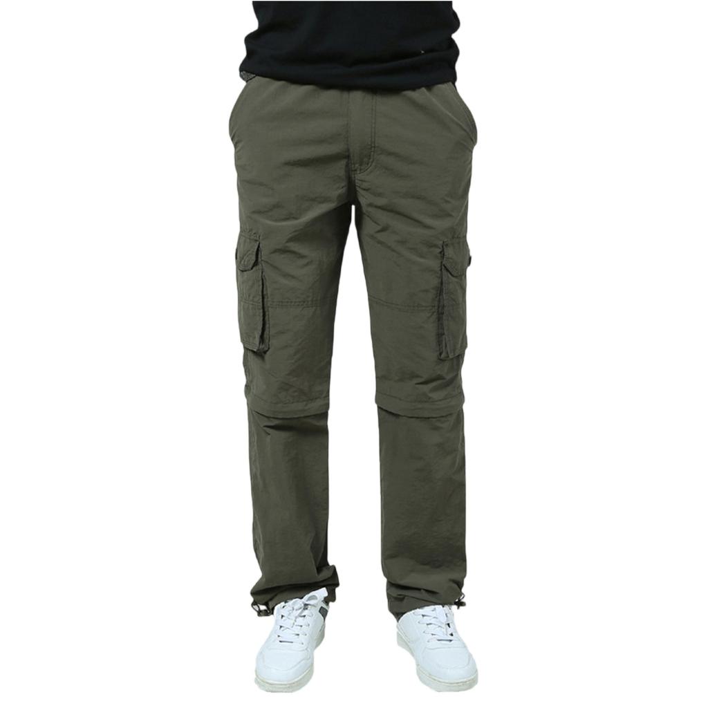 Pantaloni Corti Casual da Uomo ad Asciugatura Rapida Pantaloni da Escursionismo Staccabili