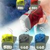 3 Led Hand  Pressure  Flashlight Super Bright Stable Crank Power Generator Clockwork Flashlight