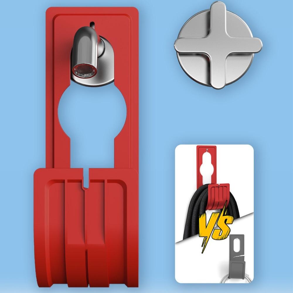 1pcs Garden Wall Mount Tap Watering Hose Organizer Agriculture Water Pipe Reel Rack Convenient Storage of Water Pipe Support