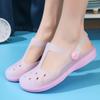 Scarpe da Passeggio per Torrente Estive con Fori da Donna Sandali Bassi Estivi da Spiaggia Ciabatte Gelatina Sandali da Spiaggia con Zeppa Fresche Ciabatte
