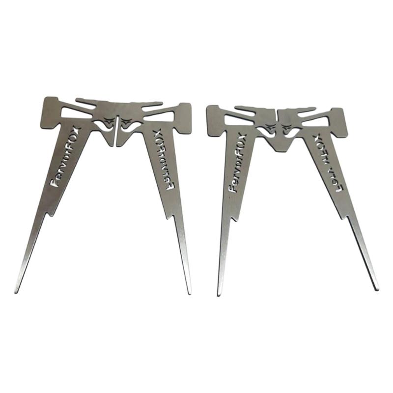 Folding Camp Cookware Stand Stable Regulable Support Outdoor Pot Stand Camp Kitchens Accessory 1