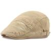 HT4783 Beret Czapka Wiosna Lato Siatkowe Czapki dla Mężczyzn Kobiet Retro Artysta Malarz Beret Oddychająca Czapka Płaska Bluszczowa Regulowane Berety