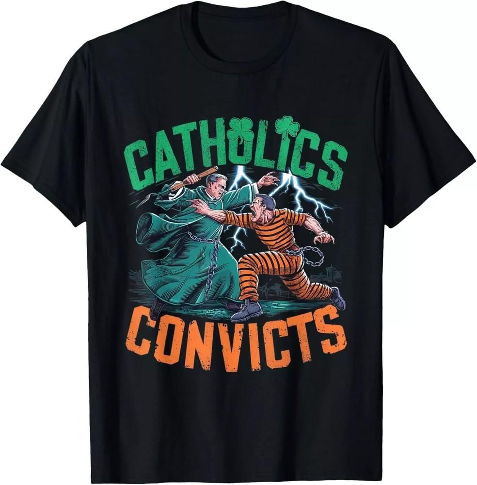 Classic Catholics vs Convicts 1988 T-Shirt Unisex T-Shirt XL