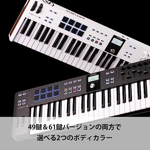 Arturia ARTURIA MIDI Keyboard Controller KeyLab Essential 49 mk3 BK