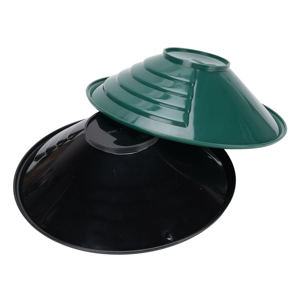 2 ks 26,5 cm Zlatá pánev ABS 90 stupňů Závit Sada zlatých rýžovacích pánví pro začátečníky Černá Zelená