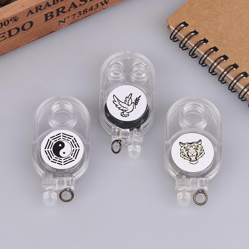 Multifunctional Hunting Keychain Quick Setting Trap Clip For Capturing Chickens And Ducks Outdoor Rebound Telescopic Keyring