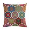 Mandala Pillowcase Square Cushion Cover Pillow Double Sided Ethnic Flower Bohemian Office Sofa Pillow