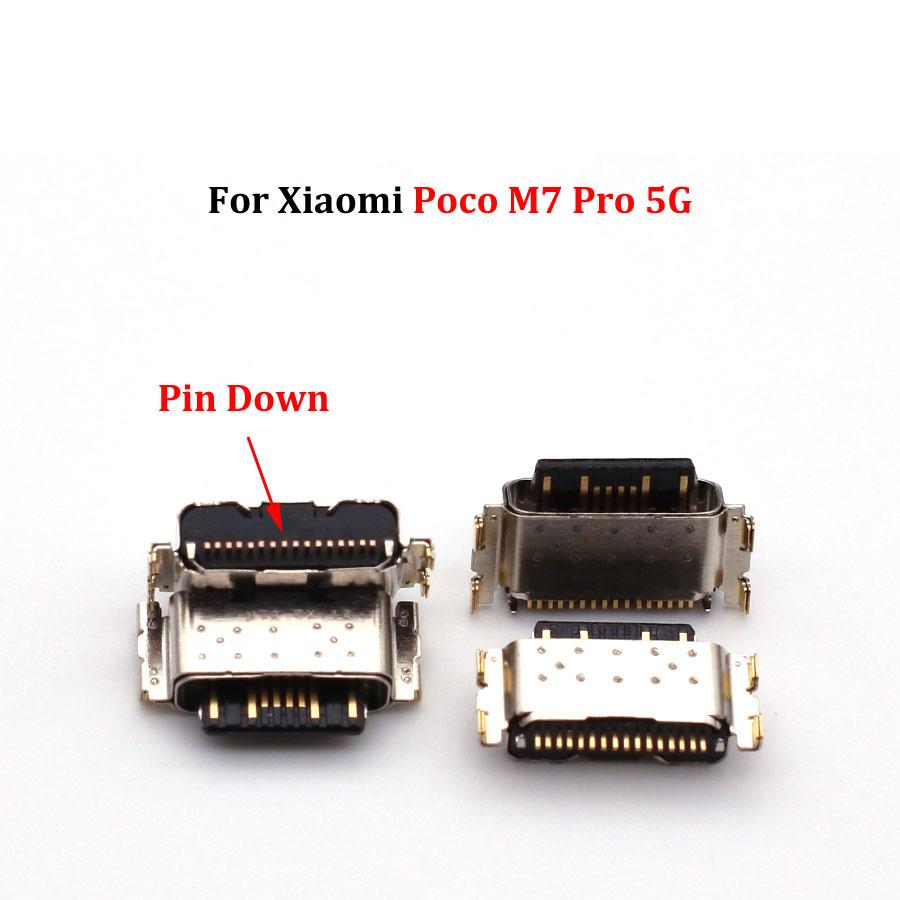 10PCS For Xiaomi Poco M3 M4 M5 M6 M7 Pro Plus 4G 5G USB Charging Port Charger Connector Replacement