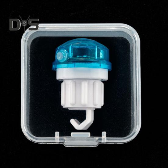 Lot de 2 lampes d'alarme de pêche, haute sensibilité, capteur de touche de canne à pêche de nuit, indicateur de touche électronique, lampe LED, accessoires de pêche