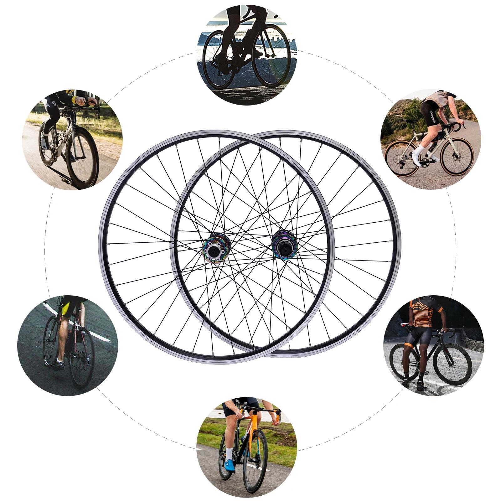 

29 Inch Mountain Bike Wheelset Aluminum Alloy Rim Disc Brake MTB Wheelset 2Pack чёрный