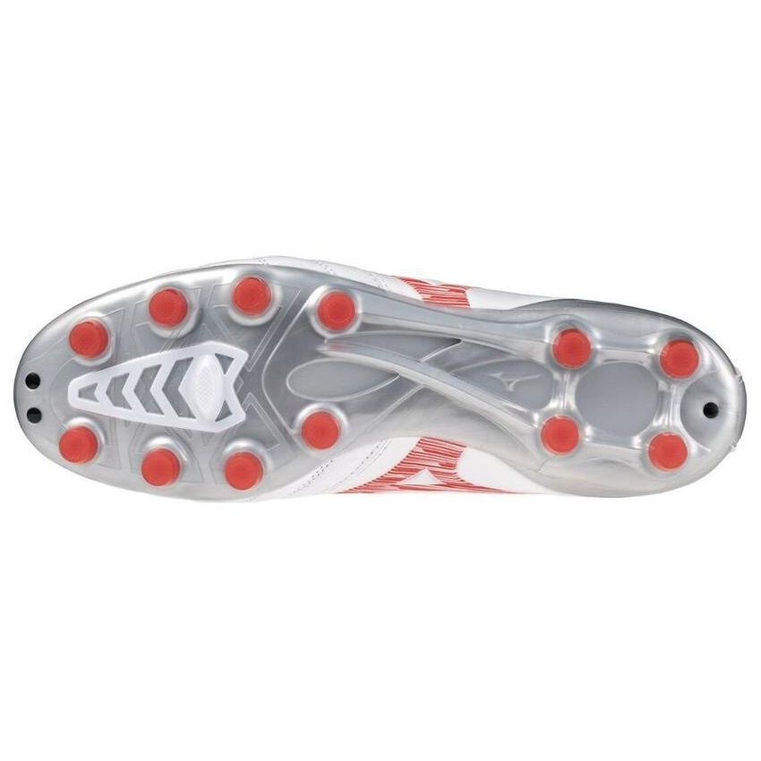 Mizuno Morelia Neo Trendy Comfortable Versatile Shock Absorbing Non-Slip Soccer Shoes Unisex Soccer Shoes White P1GA243460
