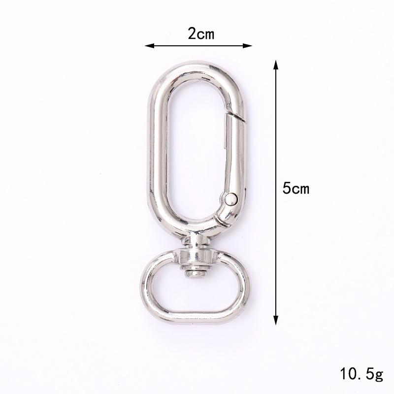 

Yi Lian Jewelry Брелок из цинкового сплава в виде сердечка с карабином Key Ring