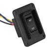 Strombuchsen Momentschalter Umpolungsschalter Wippschalter Motorsteuerung DPDT (EIN)-aus-(EIN) 12V 24V Schalter