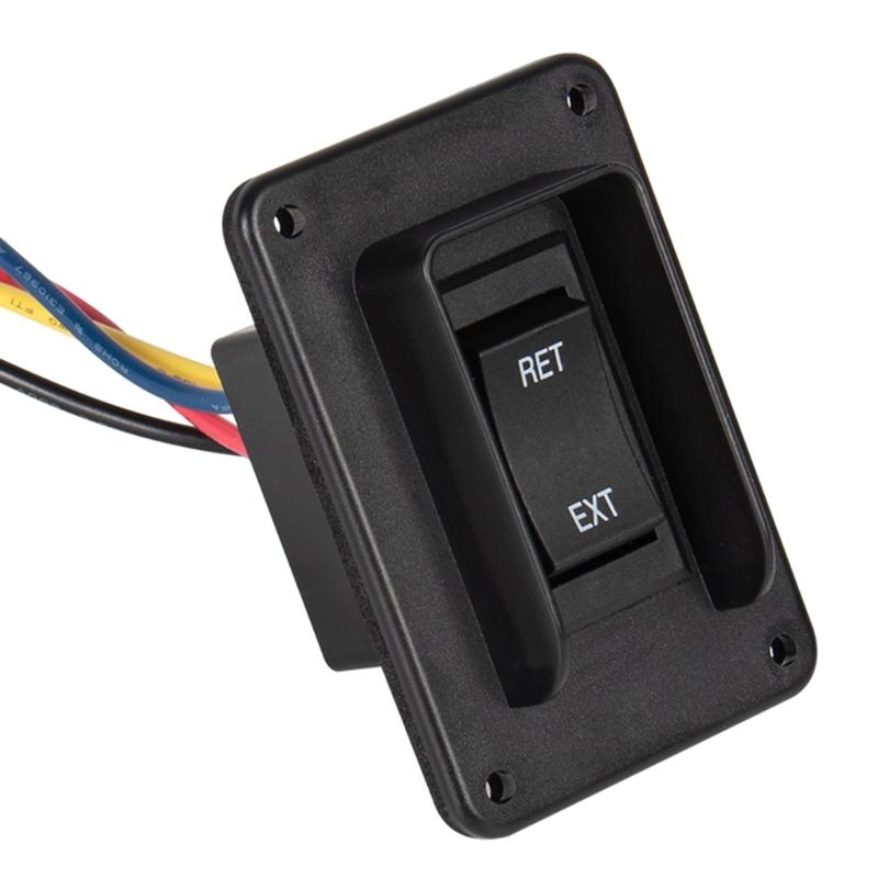 Strombuchsen Momentschalter Umpolungsschalter Wippschalter Motorsteuerung DPDT (EIN)-aus-(EIN) 12V 24V Schalter
