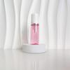 60ml Red Translucent Mousse Dispenser: Cosmetic Brush Foam Bottle for Face Wash and Travel Use