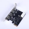 1Pcs Pci Express Pcie Usb 3.0 Hub Adapter 4 Port Usb 3.0 Pci-E Expansion Card 4-Port Usb3.0 Controller Diy Accessories