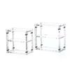 1 Set Acrylic Dust-Proof Showcase & Storage Organizer Box 1/64 Diecast Model Car Display Case With Cover For MiniGT Tomica