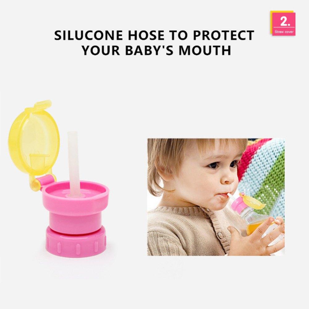 Satın alın Kids Water Bottle Cap Spill Proof Juice Soda Water Bottle