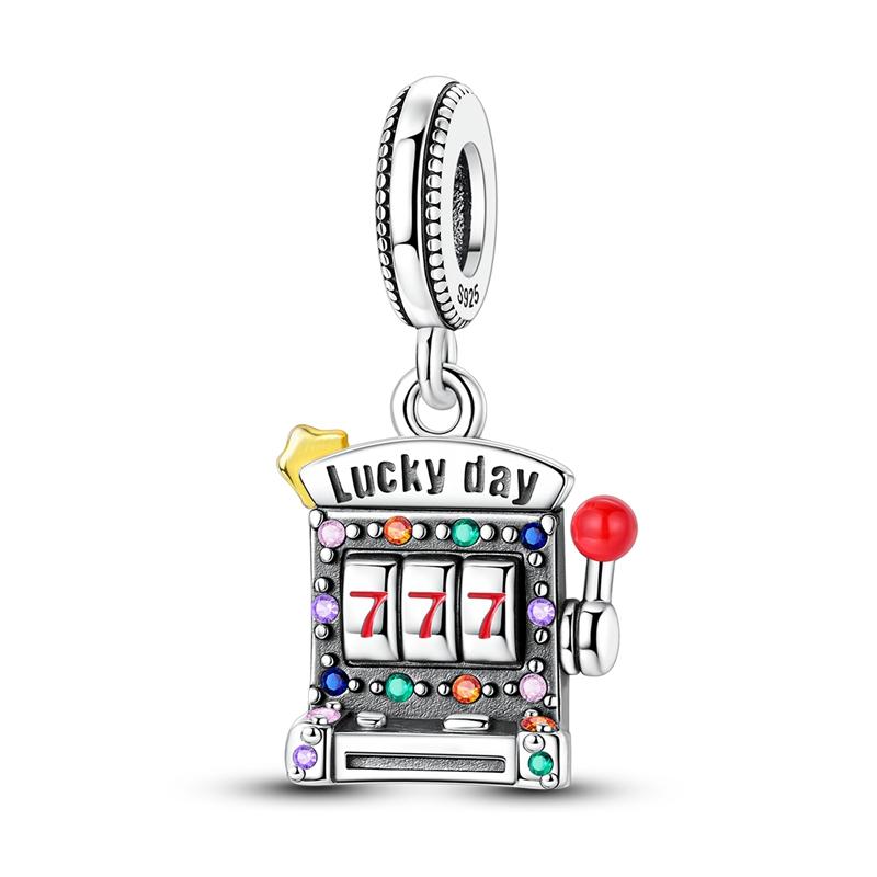 New 925 Silver Charms Beads Pendant Cat Dog Lion Tiger Girl Boy Fit Bracelet Fashion Jewelry Gift for Women