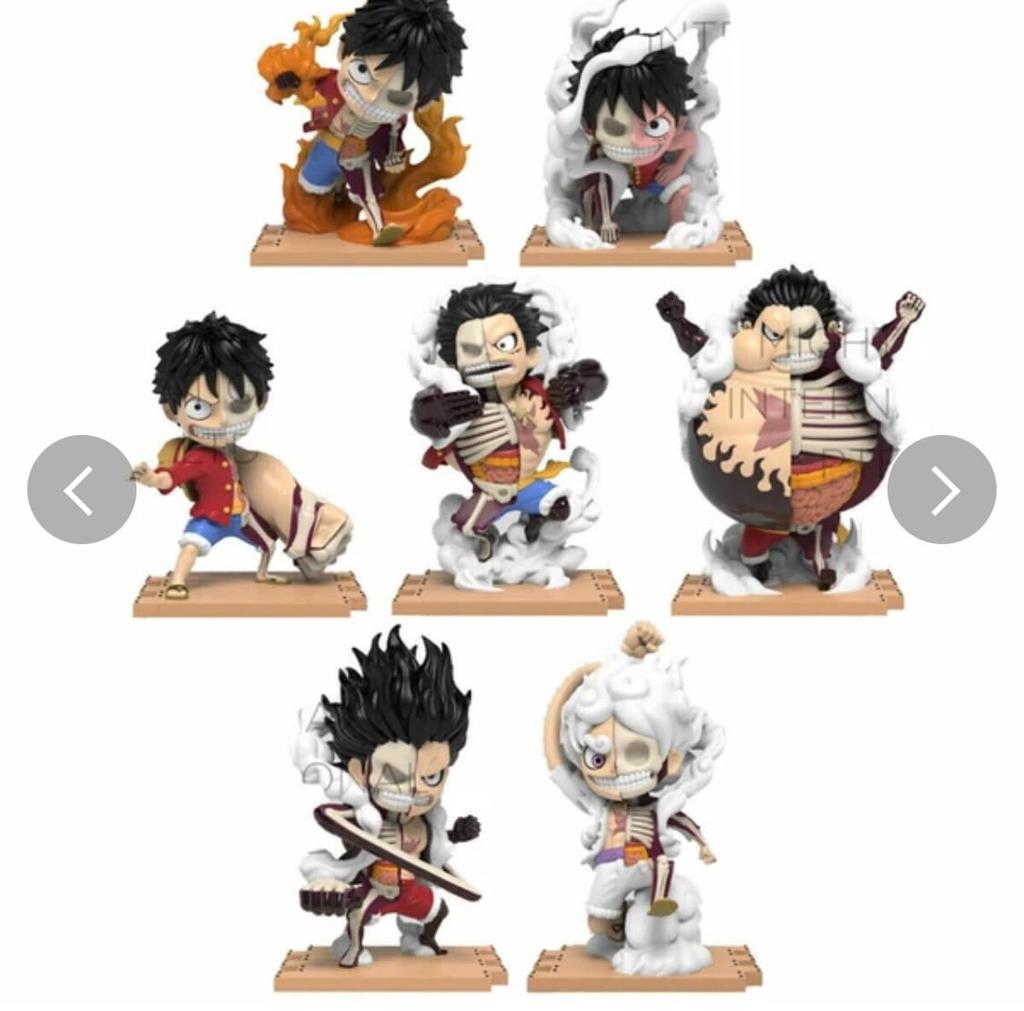 Mighty Jaxx Hidden Dissection One Piece Gears Set Freeny’s (Luffy’s Edition) [item]