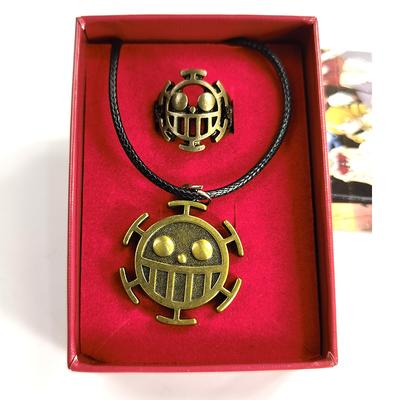 4 Styles Silver Color Pirate Four Kings Necklace Seven Martial Sea Gallo Doctor Logo Pendant