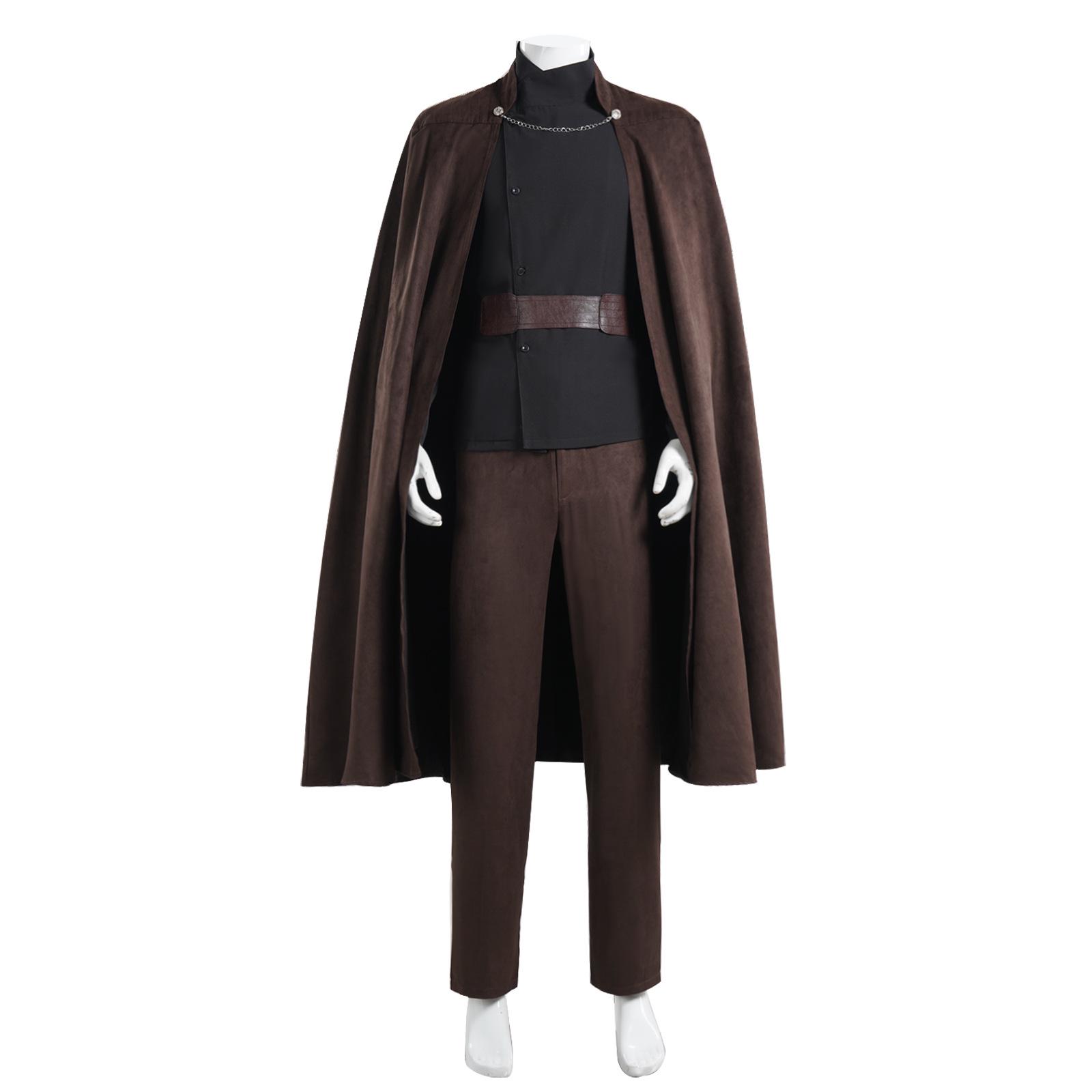 

Mandalorian Season 4 Luke Skywalker Cosplay Costume for Halloween and Star Wars Roleplay XXL