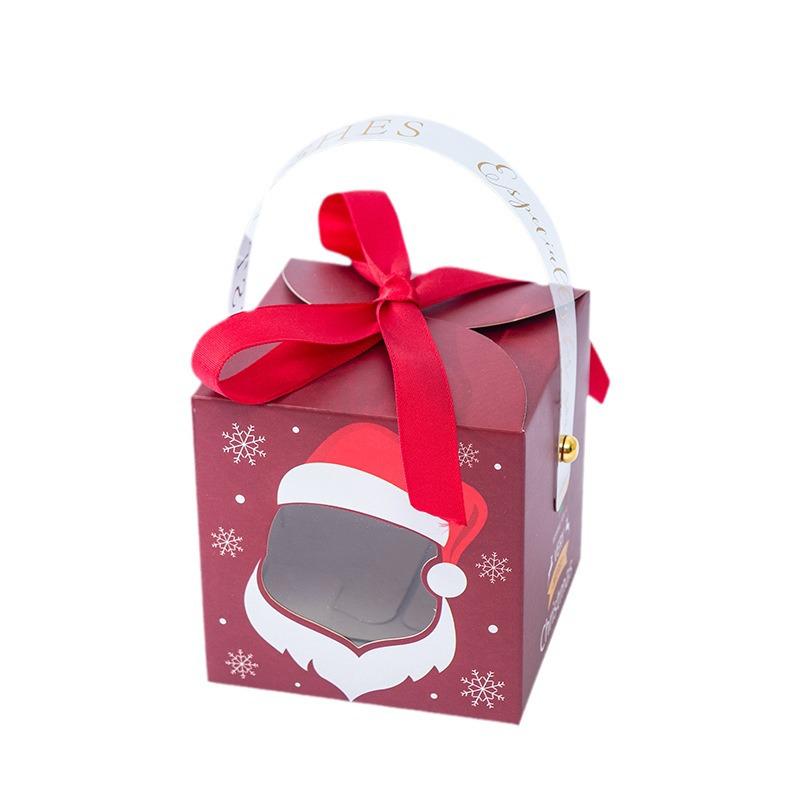 Creative Christmas Eve Hollow Candy and Apple Gift Box
