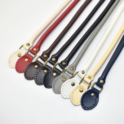 60cm PU Leather Handle Leather Cowhide Shoulder Crossbody Bag Strap DIY Handmade Bag Handle Accessory Bag Leather Handle