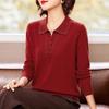 KAVON Fall Women's Collar Knitted Pullover Sweater