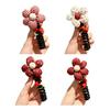 4Pcs Women Hair Ropes Butterflies Faux Braided Hair Elastic Straps Decor Hair Ties Hair Accessories