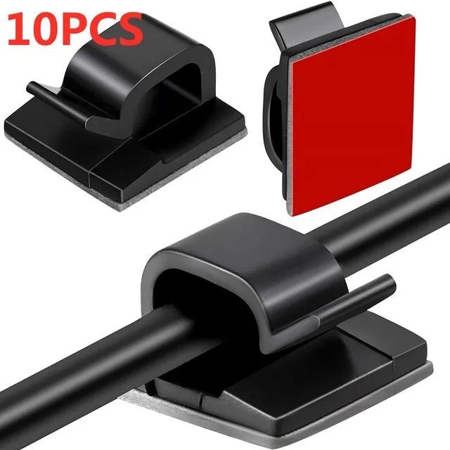 

10/20/50 шт., зажимы для органайзера для кабеля, держатель для намотки проводов, зажим для шнура мыши и наушников, протектор, зажимы для управления USB-кабелем, менеджер проводов