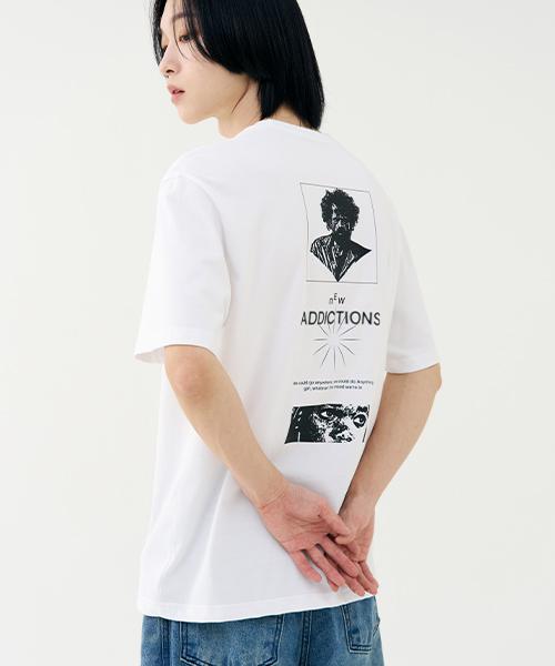 Футболка Arrayed A.G.I Addiction [Белый] L