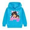 B938 Multi-color Kids Girls APHMAU Print Casual Long Sleeves Hoodie Top