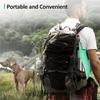 AEE2-Stainless Steel Dog Travel Water Bottle + Drinking Feeder, Leak Proof Green 27Oz