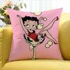 Anime Cute B-Betty Boop World Various Sizes Square Pillow Case For Car Home Bedchamber Decor