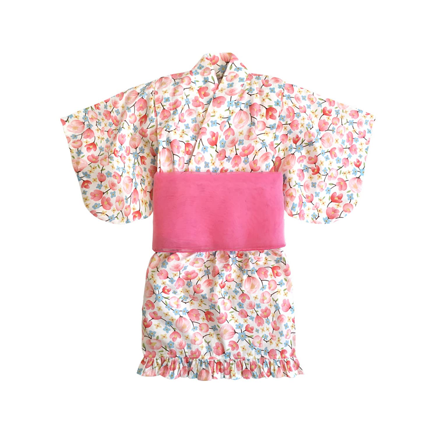 

Heiko Obi 3 предмета Heiko Obi Heiko Obi Yukata Фейерверк Летний цветочный обон Летний памятный милый HF04 [SEIWARAKU] Юката, для девочек, детская юката, красный