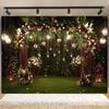 1 Romantic Garden Wedding Background - Suitable for Weddings Anniversaries and Festival Decorations Party Decorations
