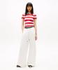 Tamijinseu Waistband Wide Track Pants (T32G1Wpc17Twt1Ybl)