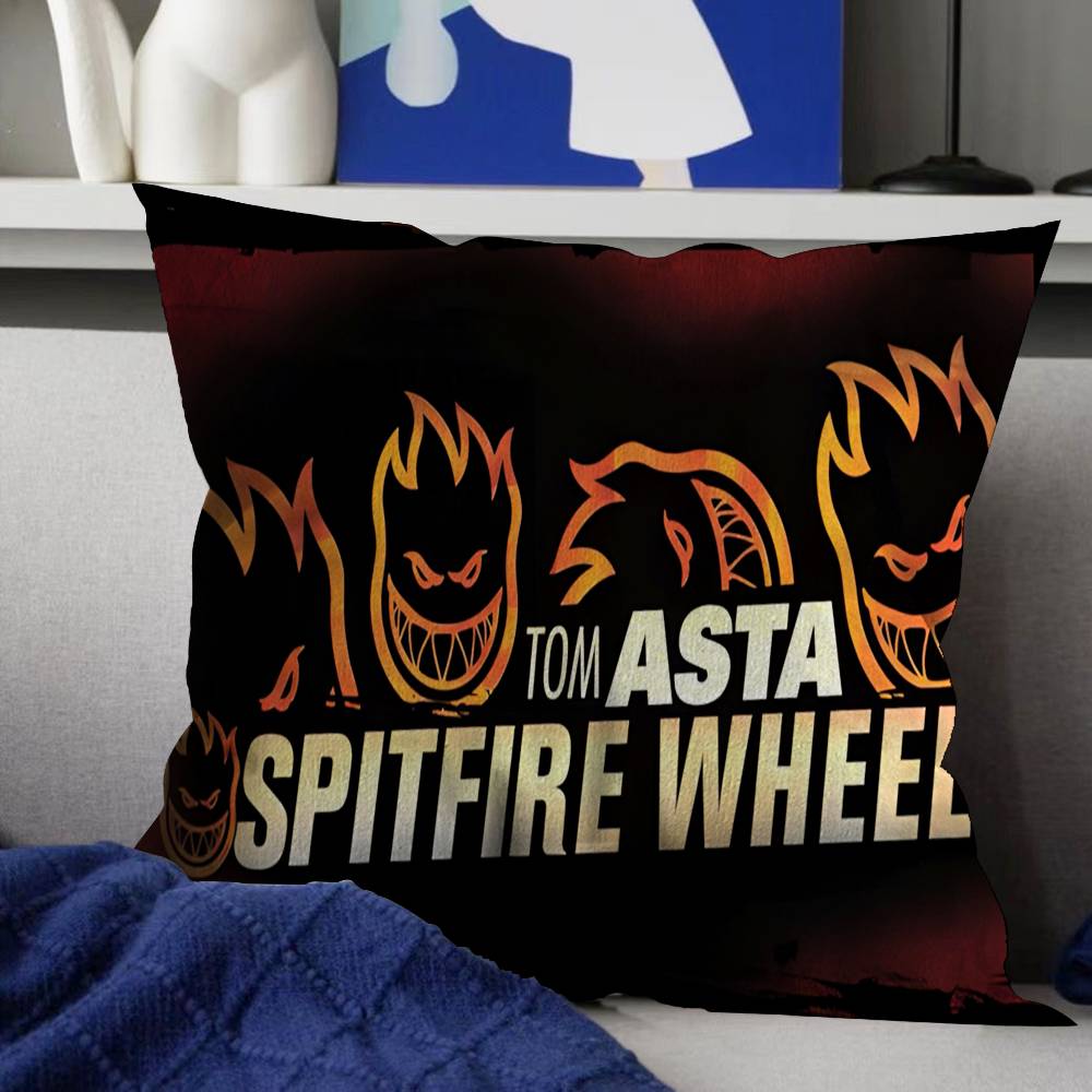 SSpitfire WWheels Pillow Gifts Home Office Furnishings Bedroom Sofa Car Cushion Cover Case Xcm