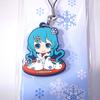 MIKU Snow Miku Gummi-Anhänger B [SNOW 2013] [Limitierte Auflage]
