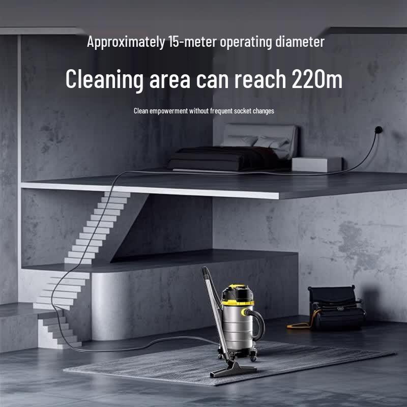 POHIR 3500W 50L Industrial Commercial Home Wet/Dry Vacuum Cleaner