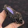 Lepidolite Pendant Copper Wire Wrapped Pendant Handmade Pendant Beautiful Octopus Jewelry Gemstone Pendant For Gift Copper Wire Wrap Jewelry