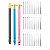 Crochet Hook Kit with Interchangeable P for Crafting Projects